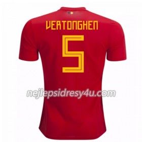 Fotbalový Dres Belgie Vertonghen 5 Domácí MS 2018